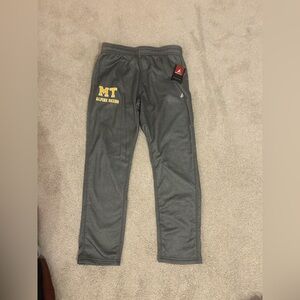 Gray Athletic Ski Pants